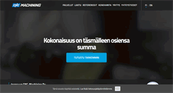 Desktop Screenshot of cnc-machining.fi