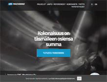 Tablet Screenshot of cnc-machining.fi